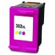 302XL F6U67AE Compatible HP Tri-Colour Ink Cartridge
