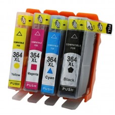364XL N9J74AE HP compatible 4 Cartridge Multi-Pack (BK+C+M+Y)
